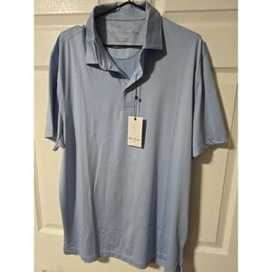 NWT LARGE Robert Graham Canto Performance Polo MSRP $98